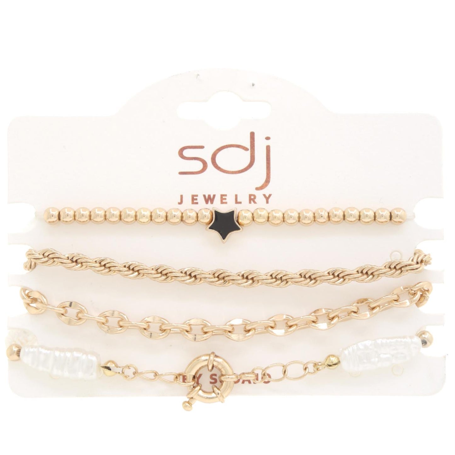 Sodajo Star Beaded Bracelet Set