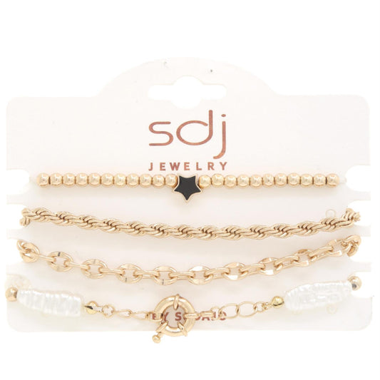 Sodajo Star Beaded Bracelet Set