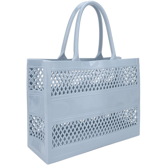 Smooth Vented Handle Tote Bag